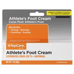 TopCare Health Athlete's Foot Cream 1 oz