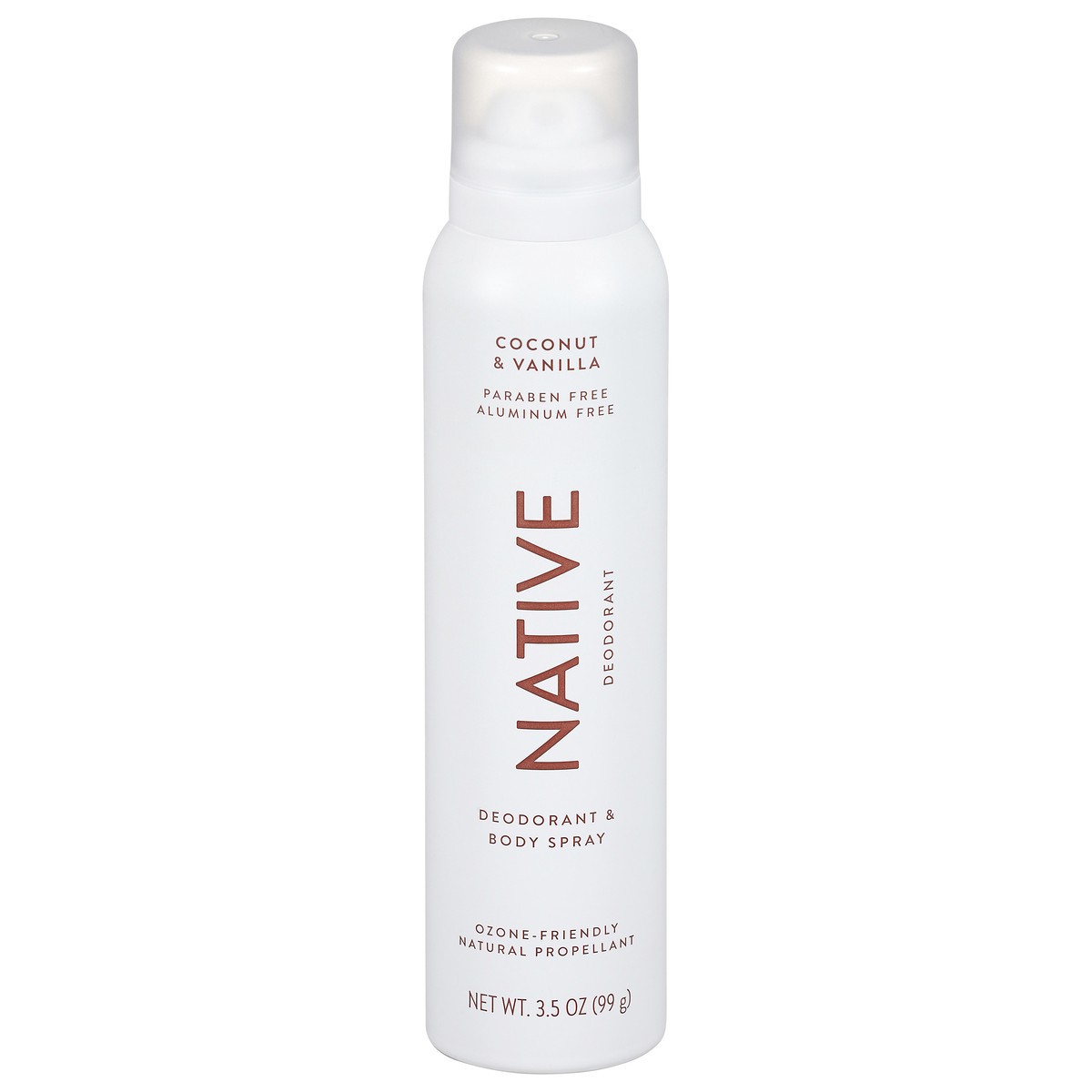 slide 11 of 14, Native Deodorant & Body Spray, Coconut & Vanilla, Aluminum Free, for Women and Men, 2.65 oz, 3.50 oz