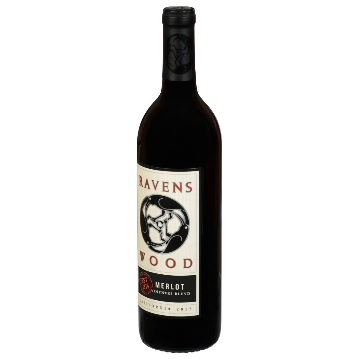 slide 10 of 12, Ravens Wood California 2017 Merlot Vintners Blend 750 ml, 1 ml
