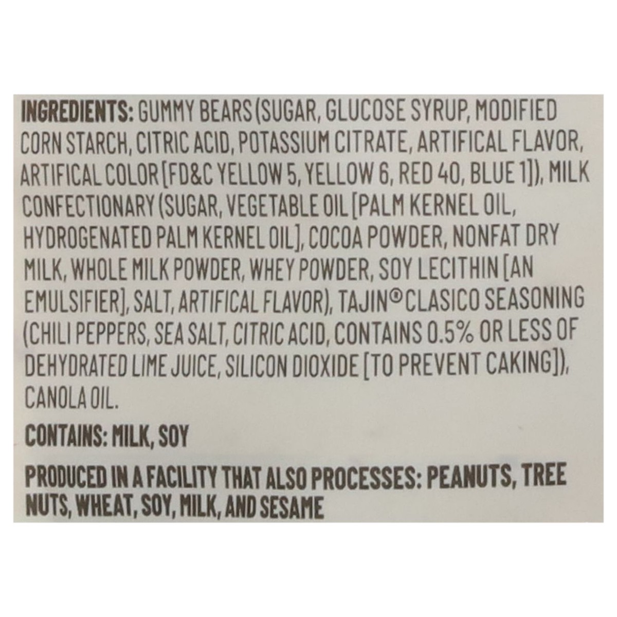 slide 5 of 15, Tajin Chocolatey Gummy Bears 4oz Bag - 6 CT, 6 ct