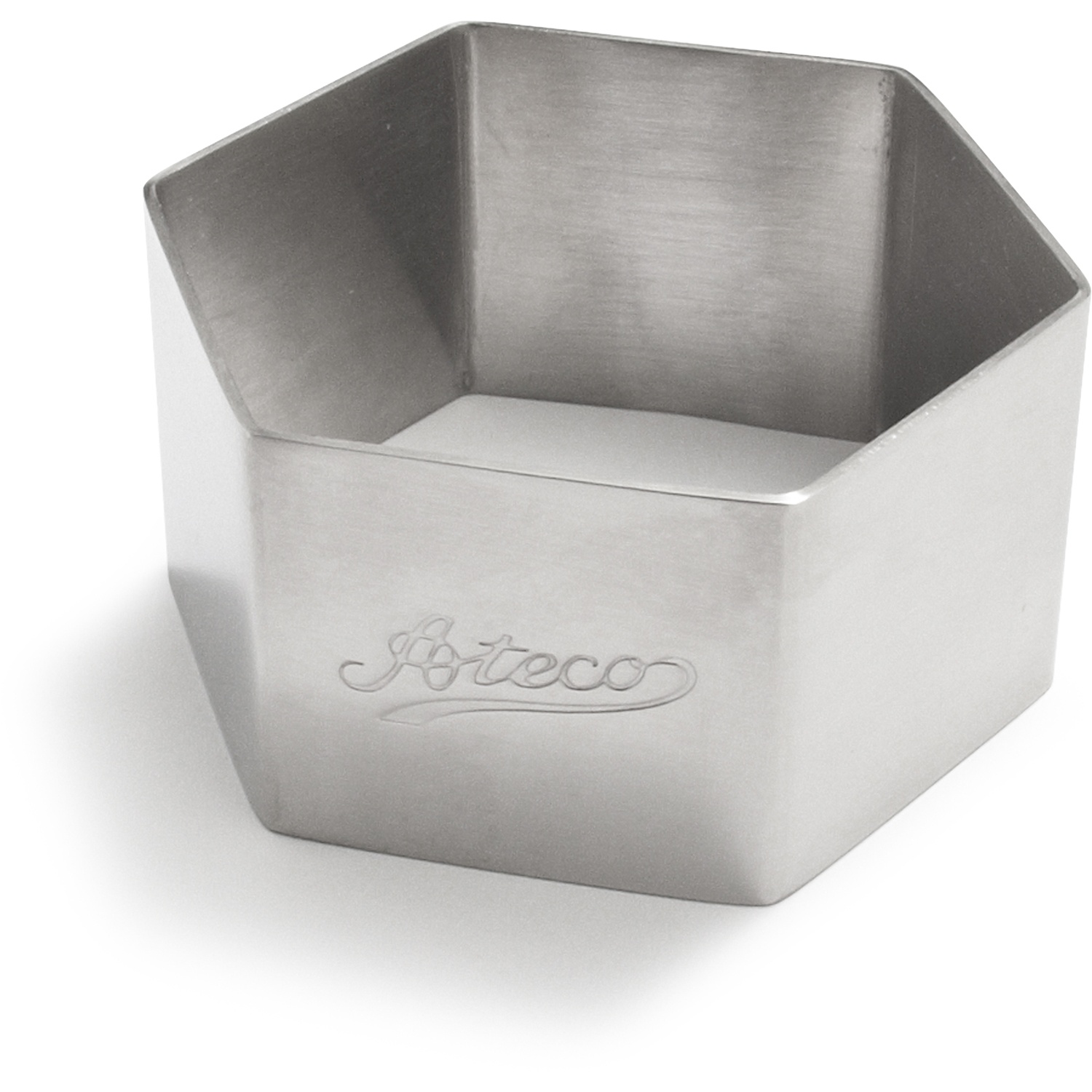 slide 1 of 1, Ateco Stainless Steel Hexagon Mold, 1 ct