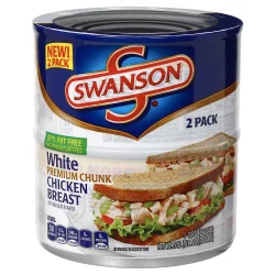 Swanson White Premium Chunk Chicken Breast, 2 Cans