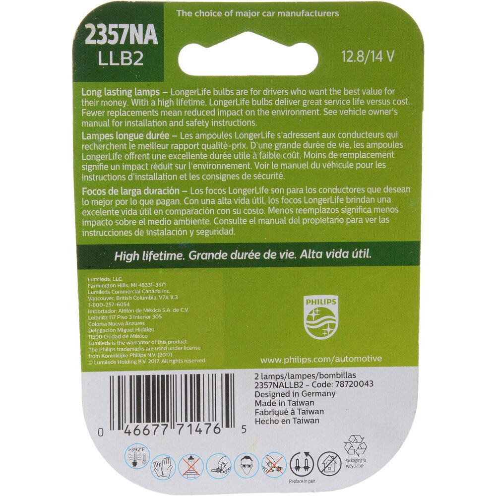 slide 2 of 2, Philips LongerLife Miniature, 2 pk, 2 ct