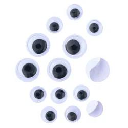 Creatology Assorted Adhesive Wiggle Eyes