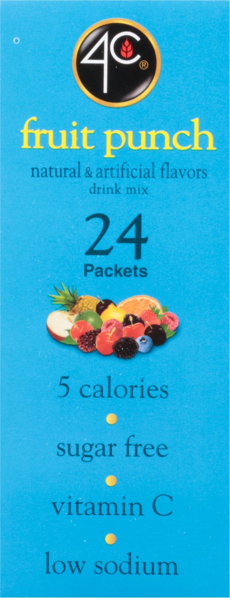 slide 13 of 14, 4C Foods Drink Mix Stix Fruit Punch 24 Ct - 1.68 Oz, 1.68 oz