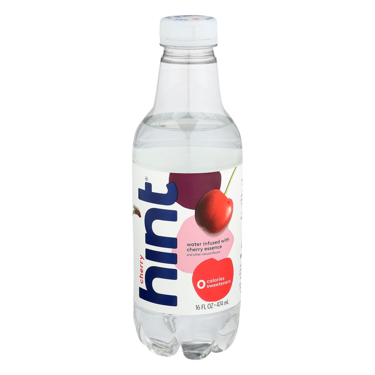 slide 1 of 2, hint Cherry Flavored Water Bottle, 