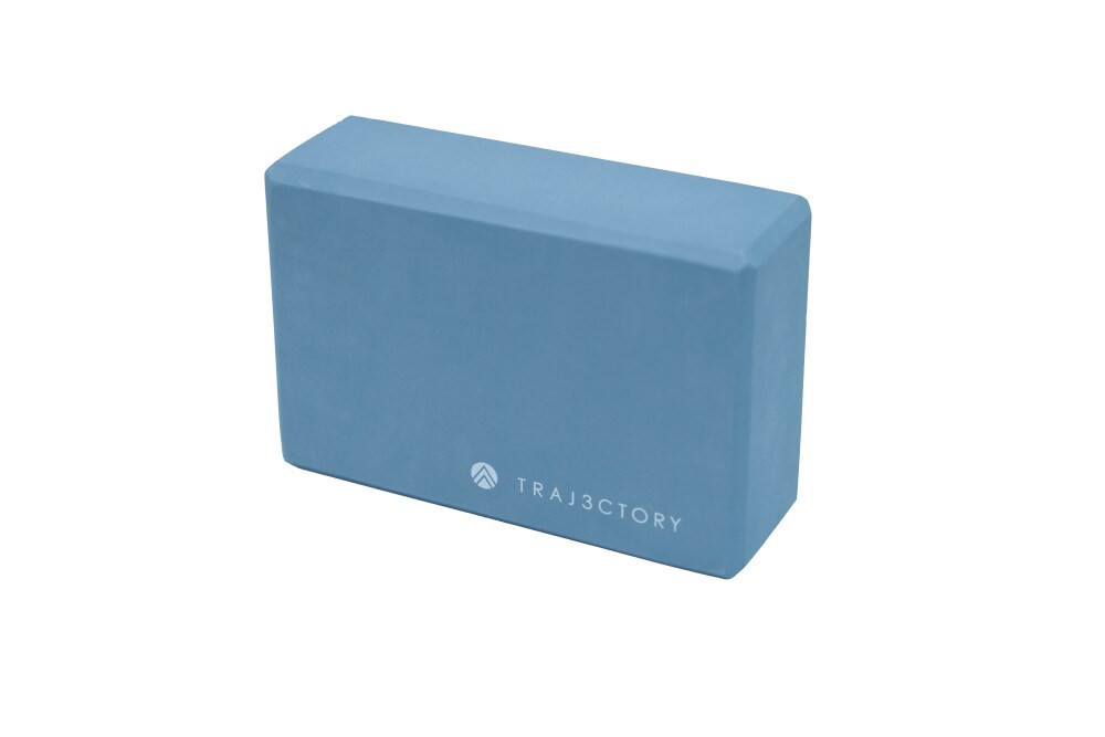 slide 2 of 2, Trajectory Yoga Block - Coronet Blue, 1 ct