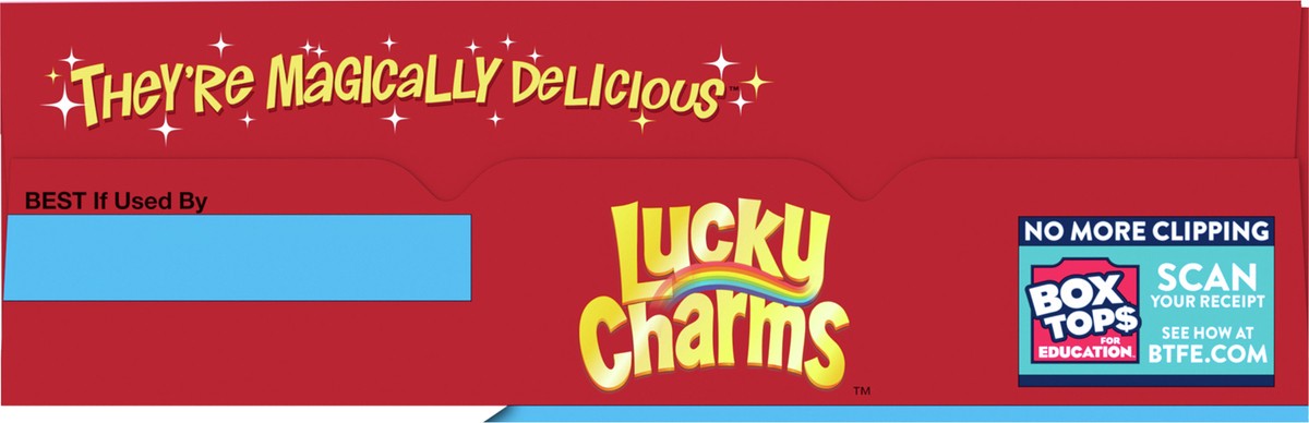 slide 4 of 9, Lucky Charms Gluten Free Cereal with Marshmallows, Kids Breakfast Cereal, Made with Whole Grain, Large Size, 14.9 oz, 14.9 oz