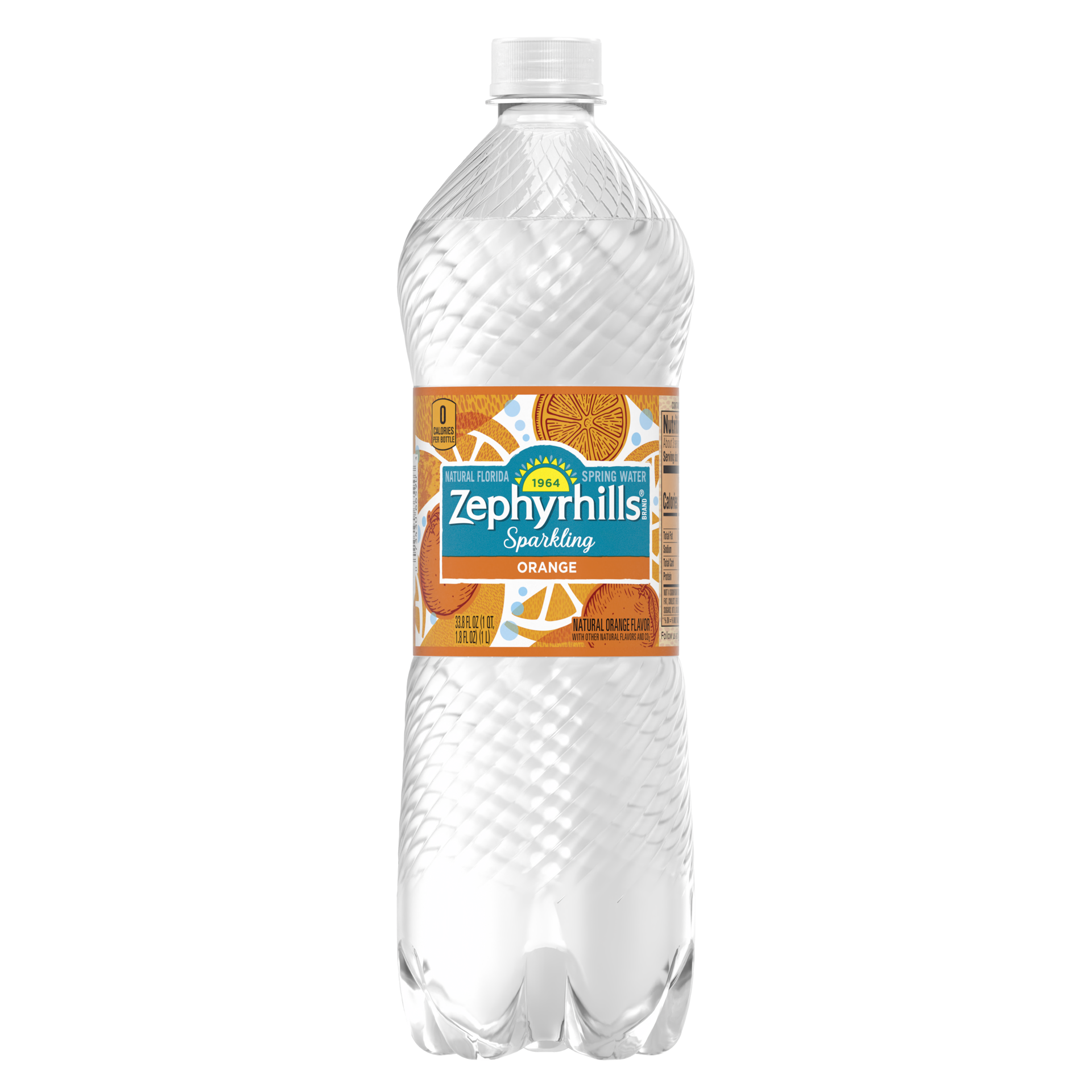 slide 1 of 4, Zephyrhills Sparkling Water, Orange, 33.8 oz. Bottle, 33.8 oz