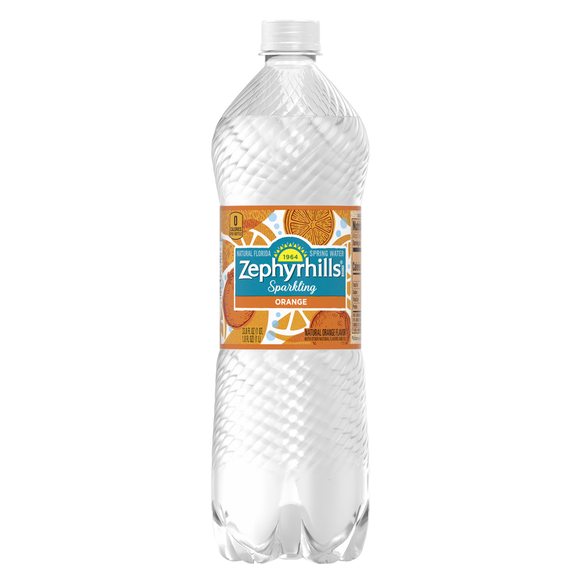 slide 1 of 4, Zephyrhills Sparkling Water, Orange- 33.8 oz, 33.8 oz