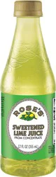 Rose's Sweetened Lime Juice 12 fl oz Bottle