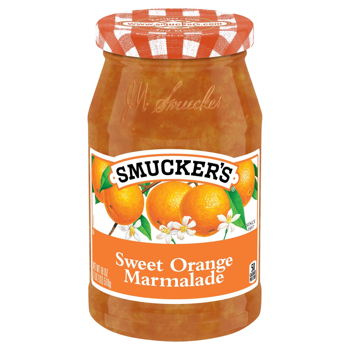 slide 1 of 8, Smucker's Spread, Orange Marmalade, 18 oz