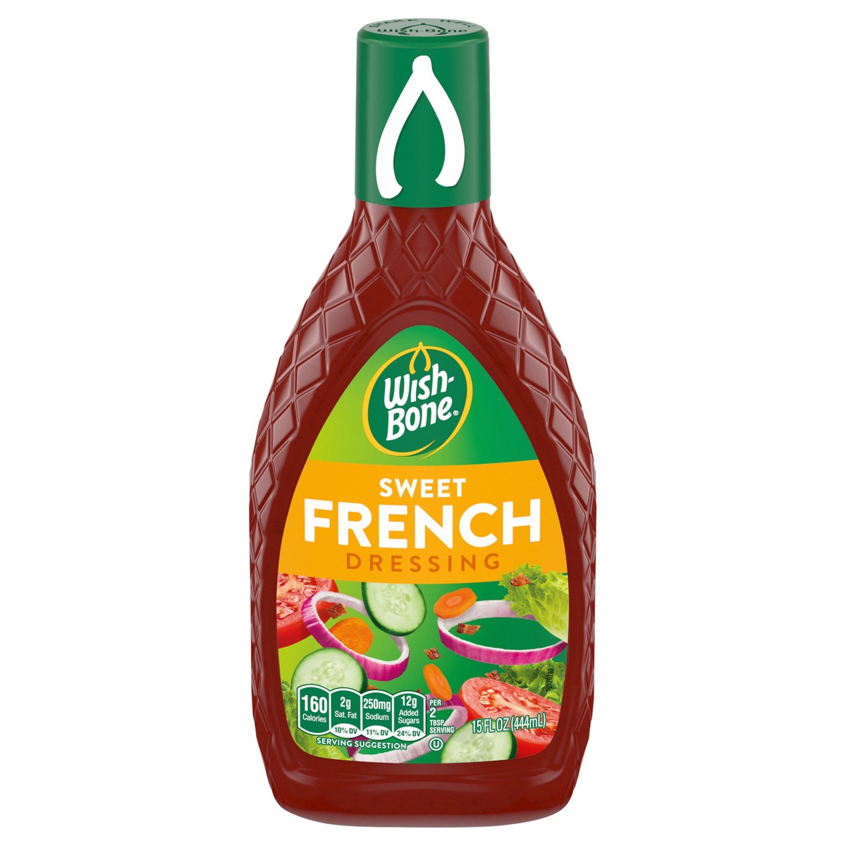 slide 1 of 5, Wish-Bone Sweet French Salad Dressing- 15 fl oz, 15 fl oz