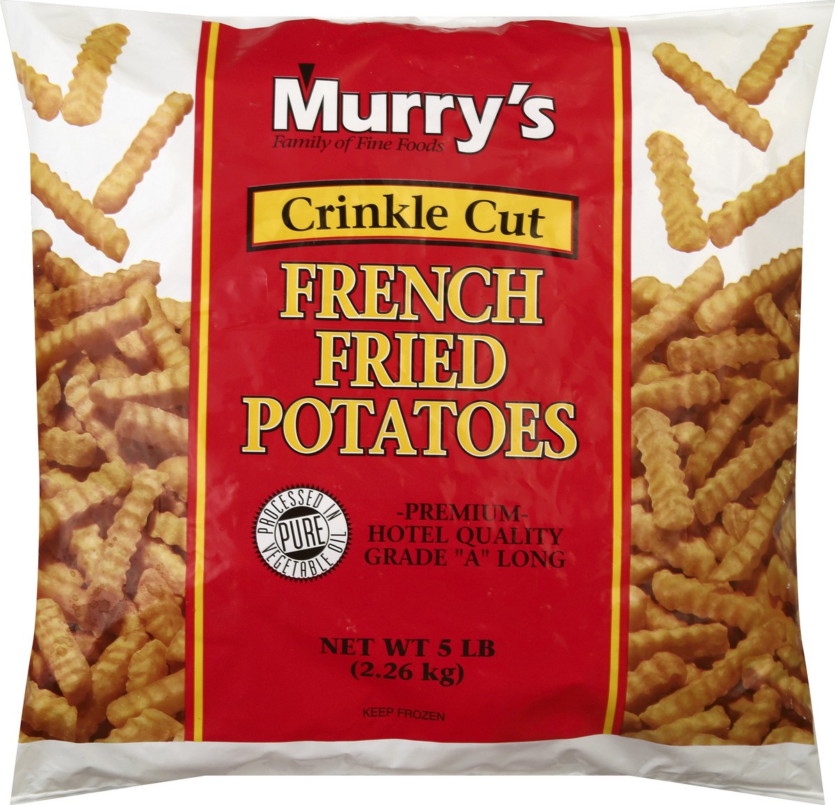 slide 2 of 5, Murry's French Fries - Crinkle Cut, 80 oz