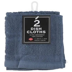 Ritz Federal Blue Dish Cloths 2 Each