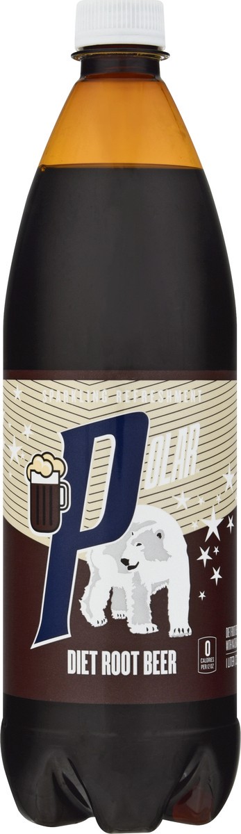 slide 11 of 13, Polar Diet Root Beer Single - 1 l, 1 l