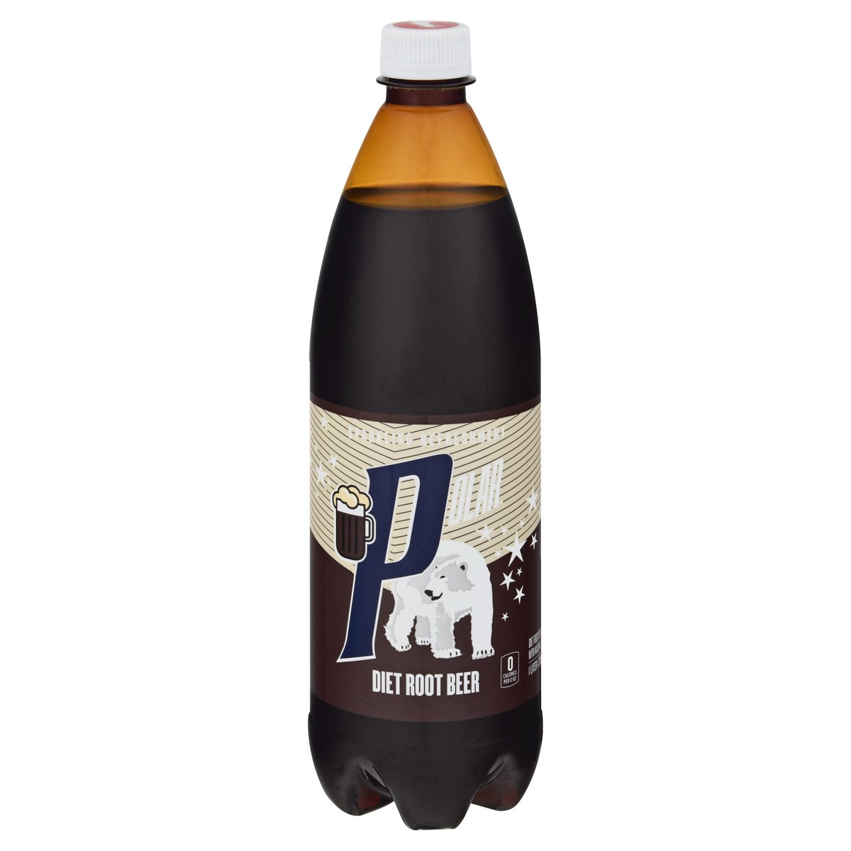 slide 9 of 13, Polar Diet Root Beer Single - 1 l, 1 l