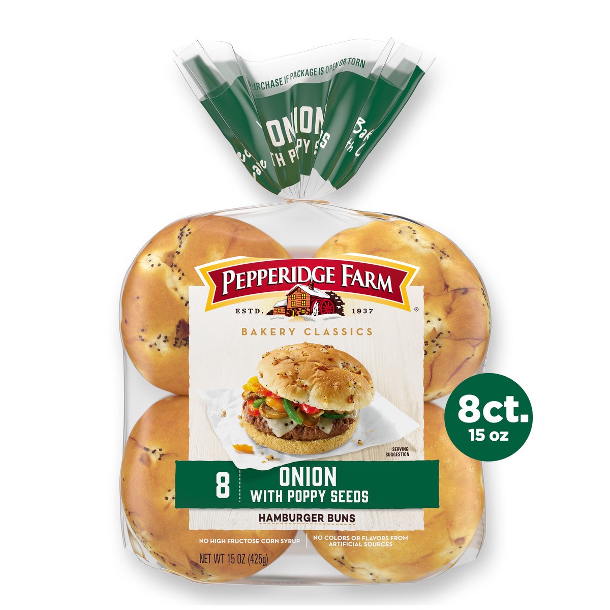 slide 1 of 5, Pepperidge Farm Onion Roll, 15 oz