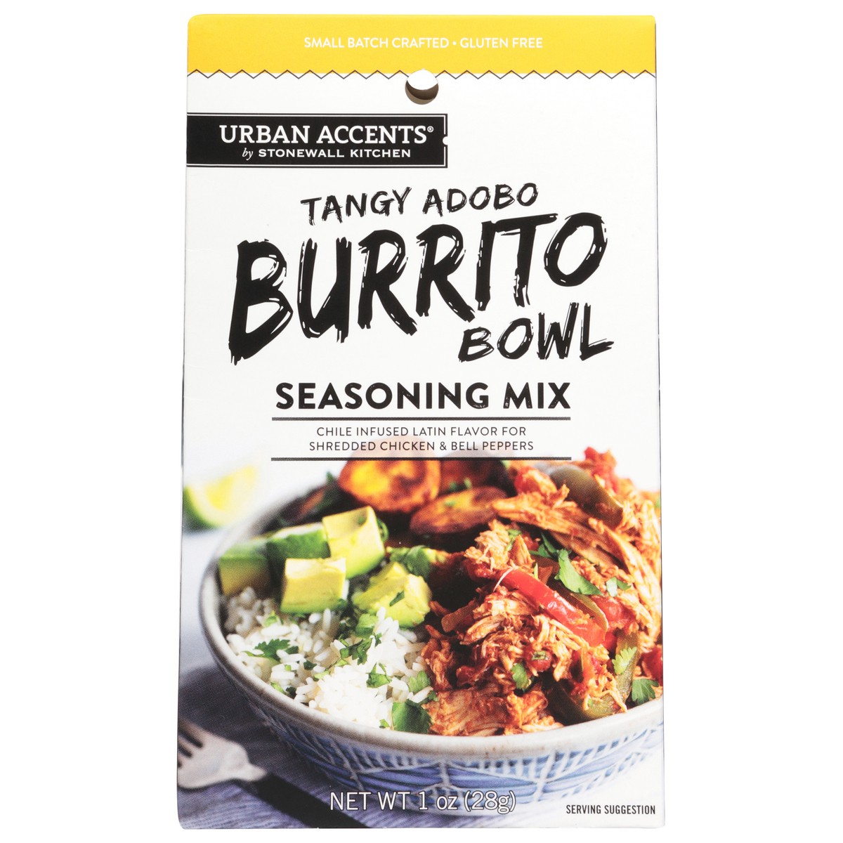 slide 1 of 13, Urban Accents Burrito Bowl Tangy Adobo Seasoning Mix 1 oz, 1 oz
