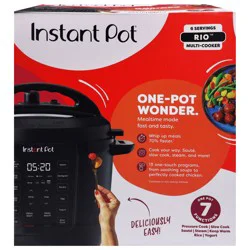 Instant Pot Rio 6-Quart Multicooker