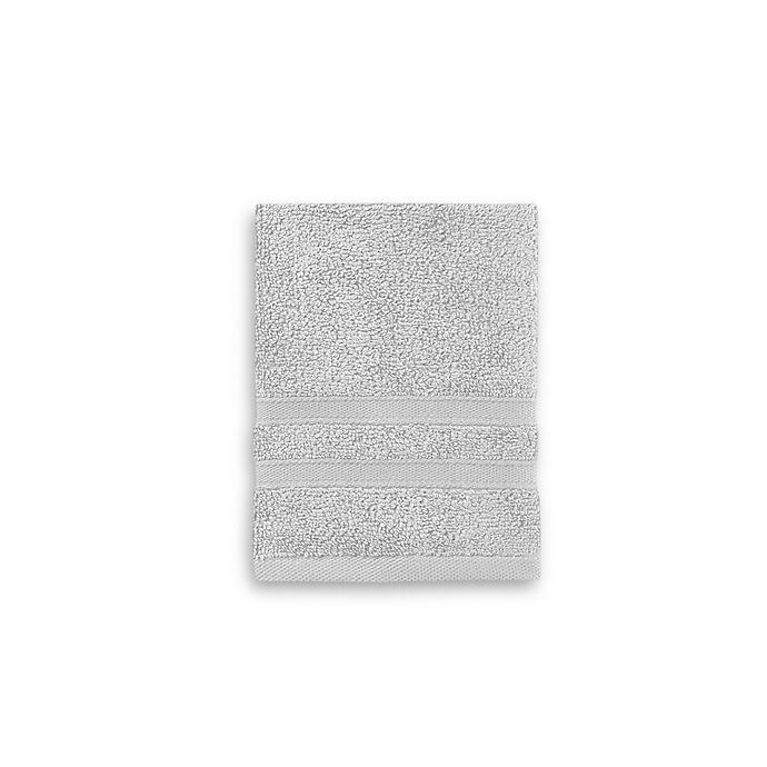 slide 1 of 1, Wamsutta Ultra Soft MICRO COTTON Washcloth - Silver, 1 ct