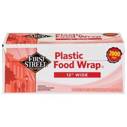 First Street 12 Inch Plastic Food Wrap