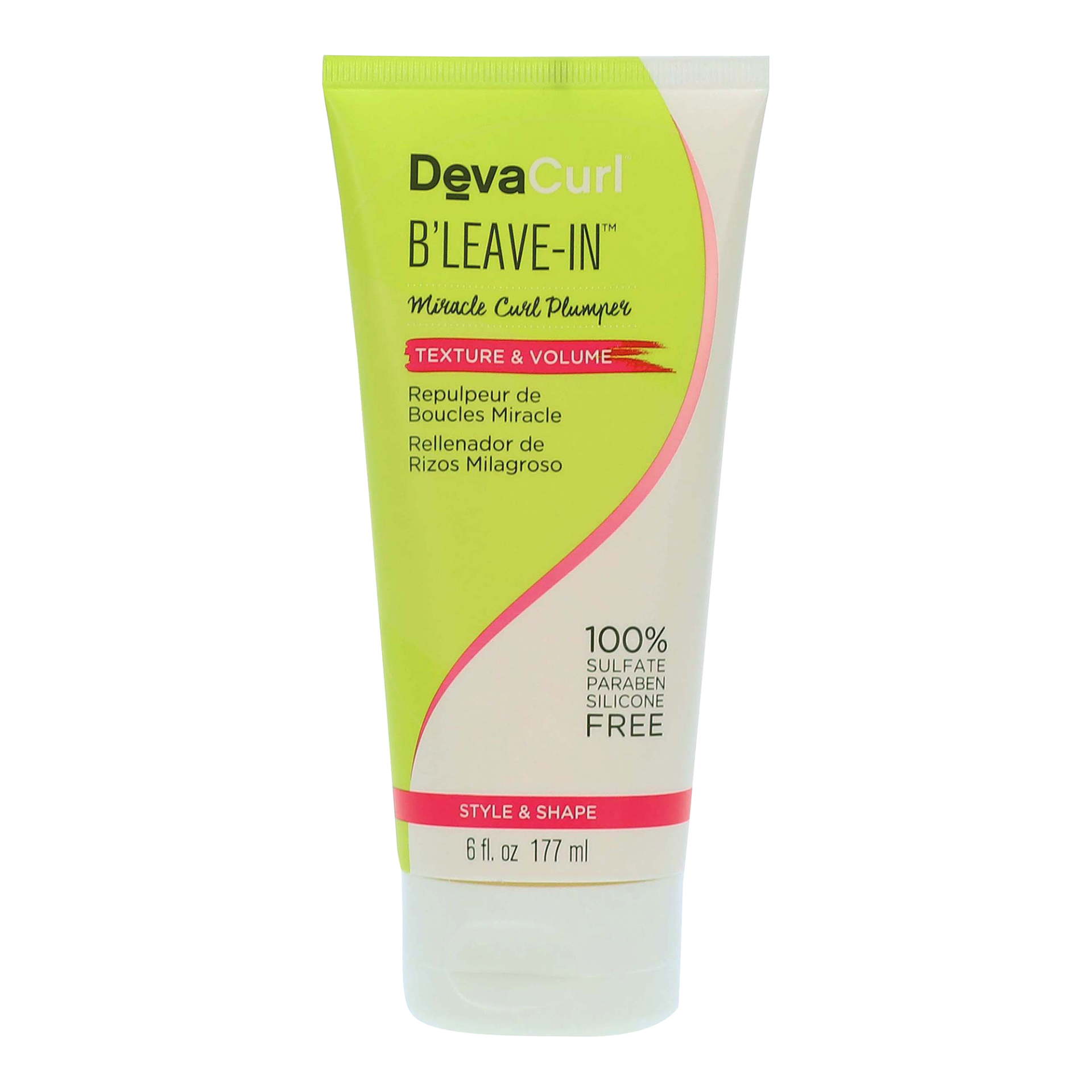 slide 1 of 2, DevaCurl Bleavein Miracle Curl Plumper Styling Gel, 6 fl oz