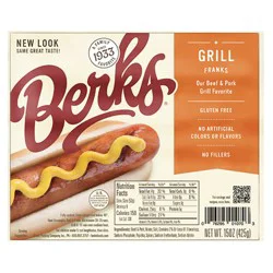 Berks Grill Frank 8 Count - 15 Oz.
