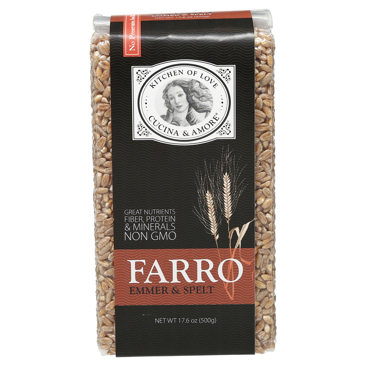 slide 1 of 5, Cucina & Amore C&A Farro, 17.6 oz