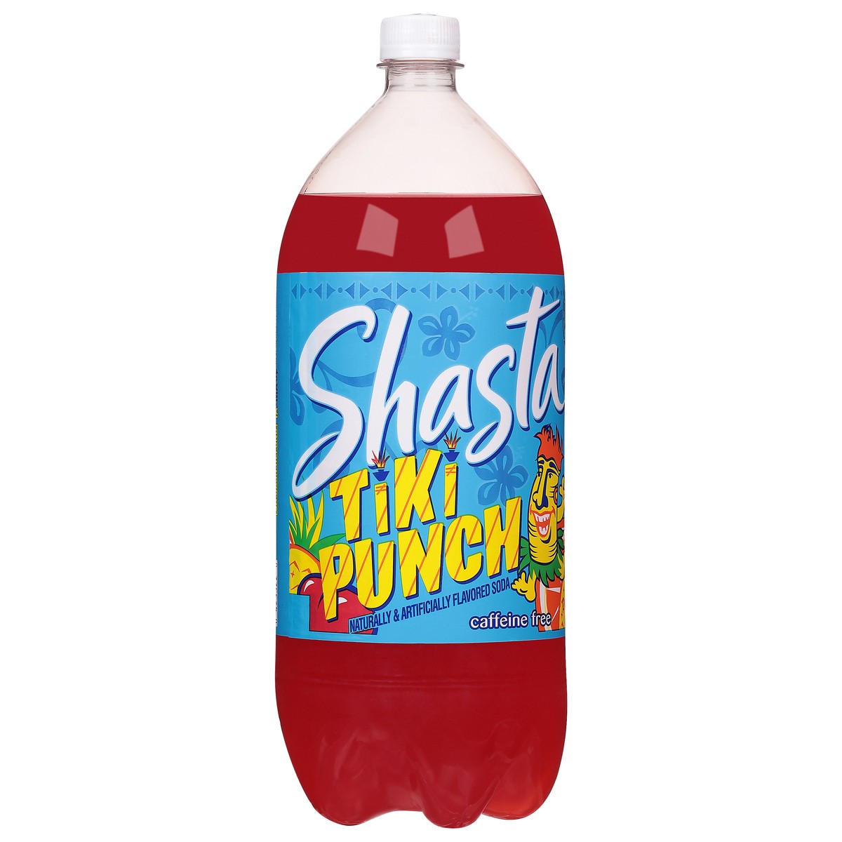 slide 5 of 9, Shasta Caffeine Free Tiki Punch Soda - 2 liter, 2 liter