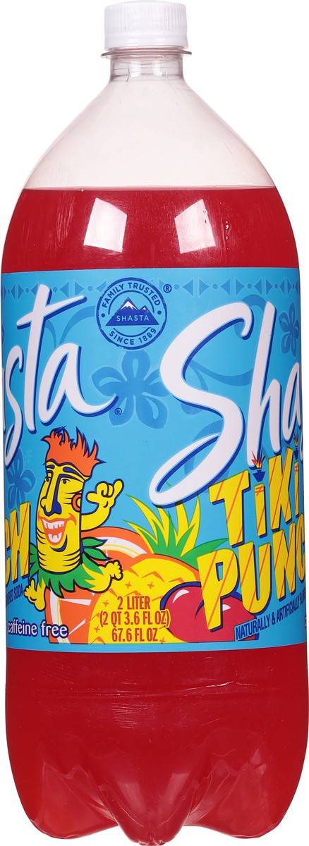 slide 4 of 9, Shasta Caffeine Free Tiki Punch Soda - 2 liter, 2 liter