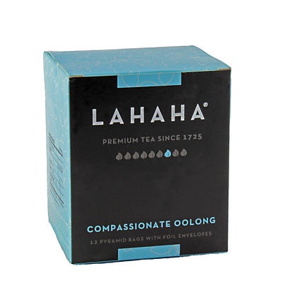 slide 1 of 1, LAHAHA Premium Compassionate Oolong Tea, 12 ct