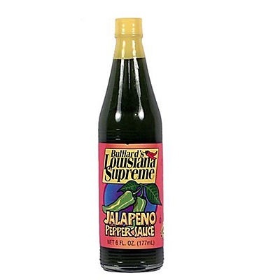 slide 1 of 1, Louisiana Supreme Jalapeno Pepper Sauce, 6 oz