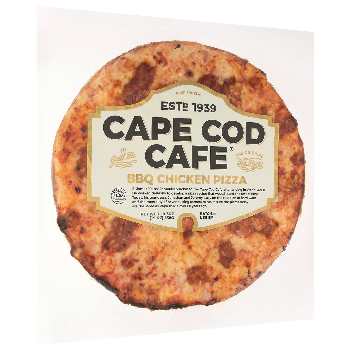 slide 4 of 4, Cape Cod Cafe Pizza Cape Cod Cafe Bbq Chicken Pizza, 19 oz