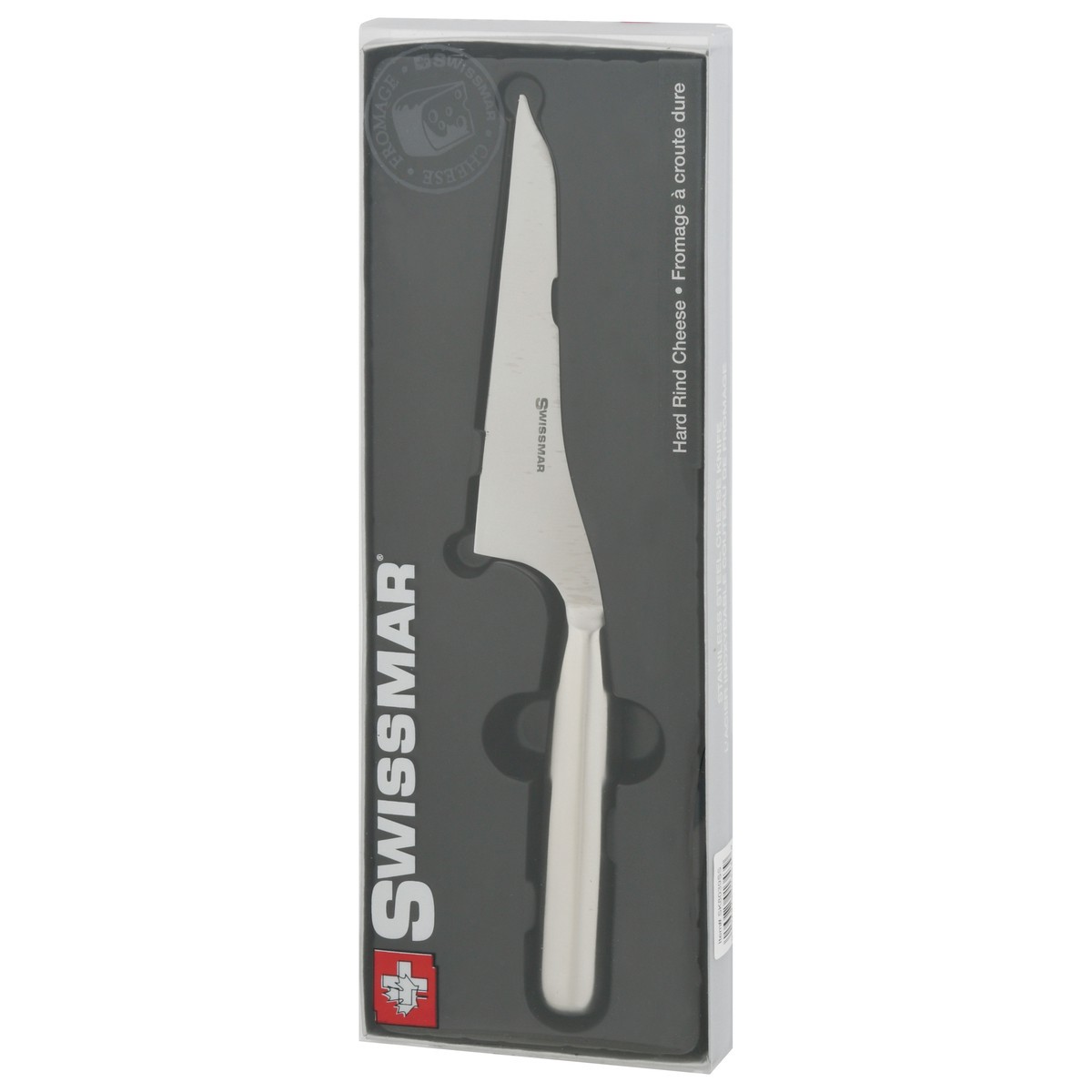 slide 3 of 9, Swissmar Hard Rind Cheese Knife, 1 ct