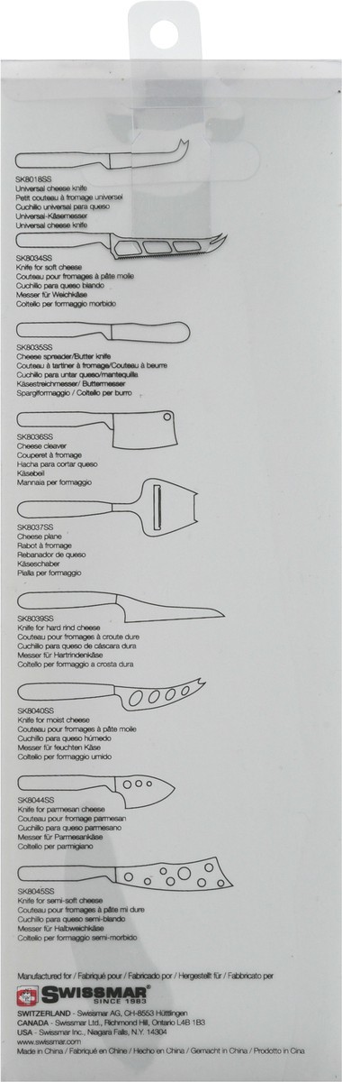 slide 5 of 9, Swissmar Hard Rind Cheese Knife, 1 ct