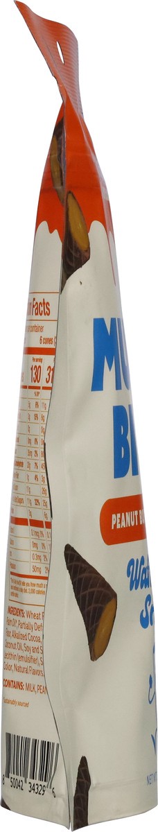 slide 9 of 15, Muddy Bites Peanut Butter Chocolate Waffle Cone Snacks 2.33 oz, 