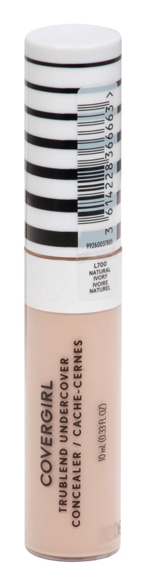 slide 7 of 9, Covergirl COVERGIRL TruBlend Undercover Concealer Natural Ivory, 0.33 oz