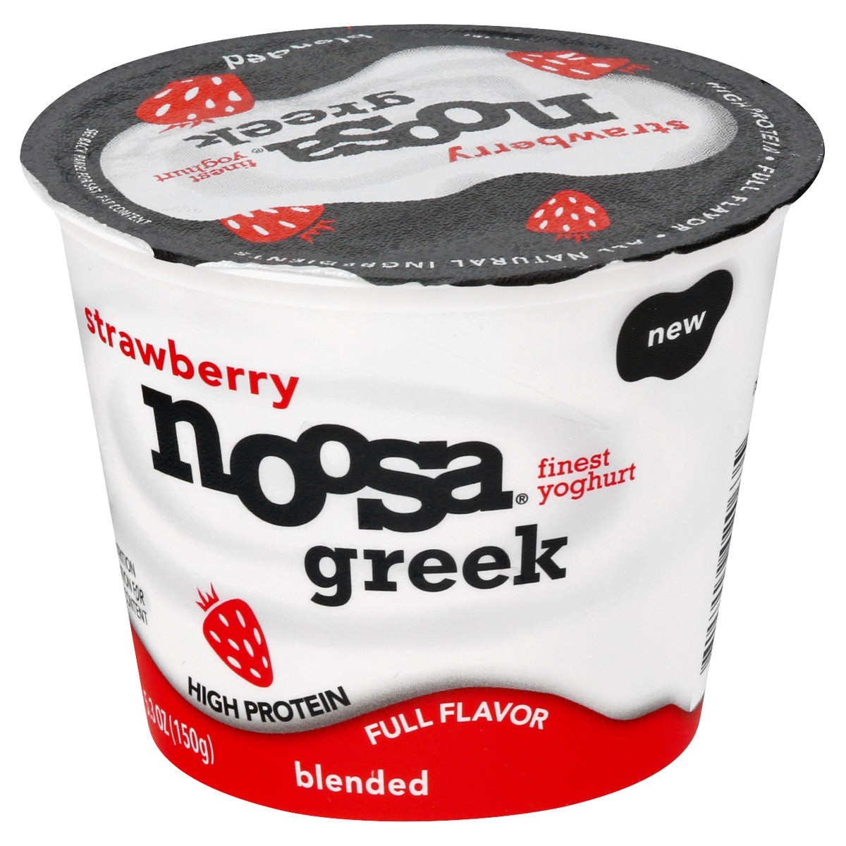 slide 3 of 9, Noosa Finest Strawberry Greek Yogurt, 5.3 oz