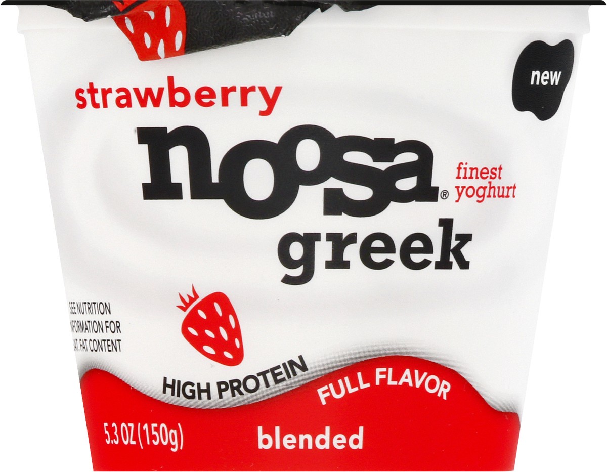 slide 6 of 9, Noosa Finest Strawberry Greek Yogurt, 5.3 oz