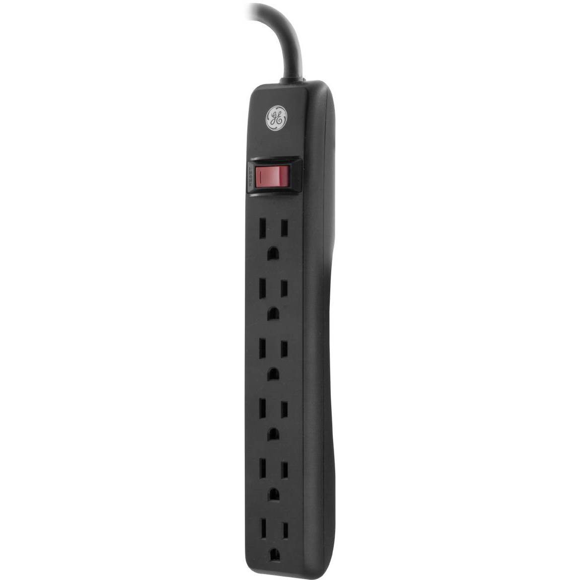 slide 6 of 6, GE 6-Outlet Power Strip, 1 ct