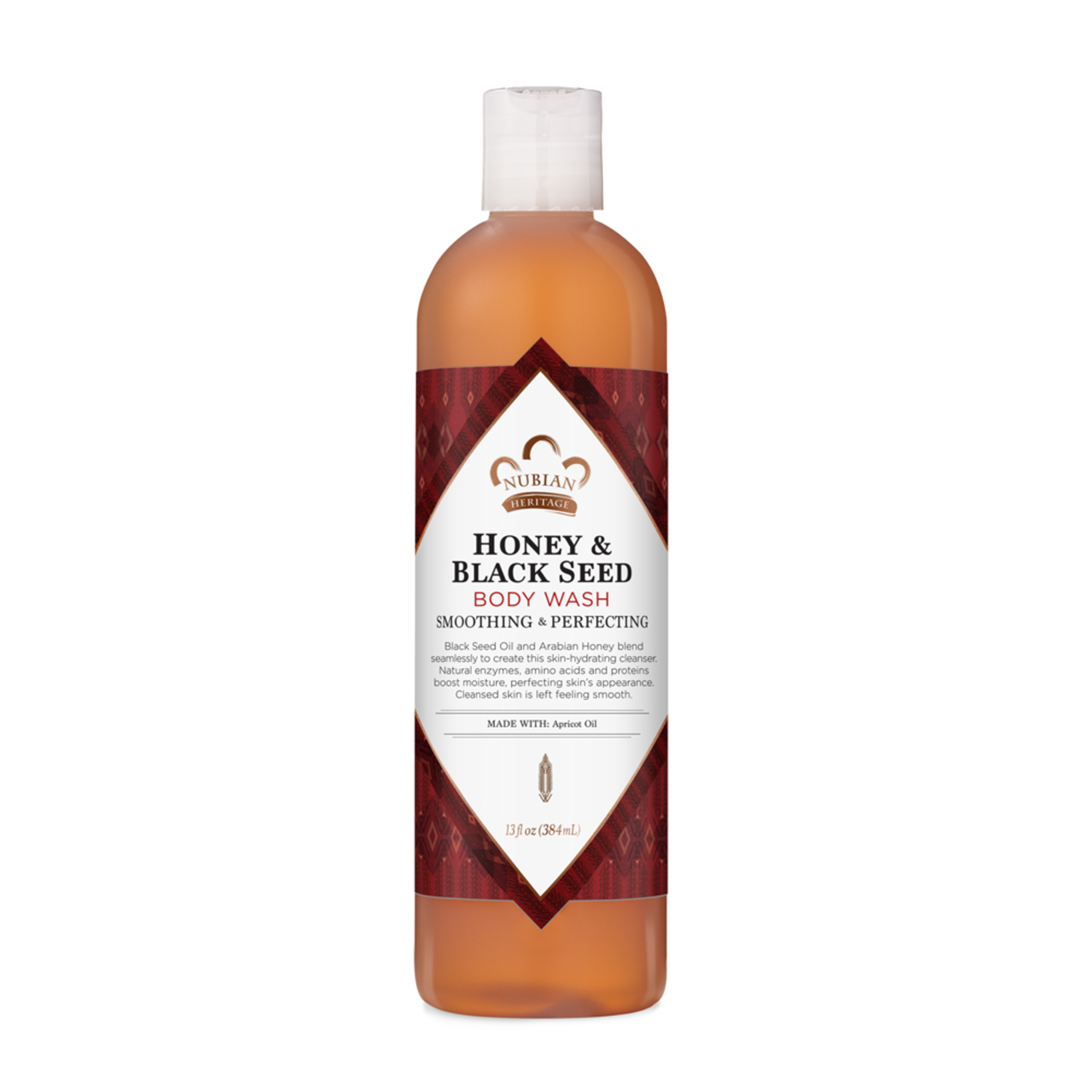 slide 1 of 2, Nubian Heritage Body Wash Honey & Black Seed Oil, 13 oz, 13 fl oz