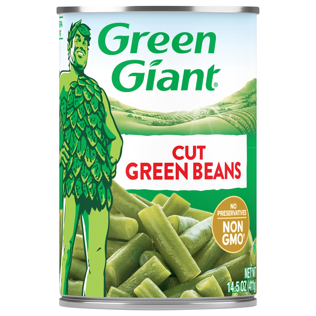 slide 1 of 9, Green Giant Cut Green Beans 14.5 oz, 14.5 oz