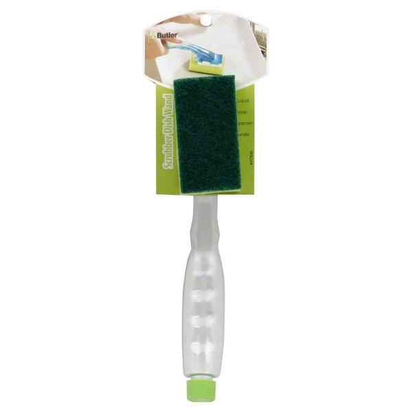 slide 1 of 1, Butler Dishwand, Scrubber, 1 ct