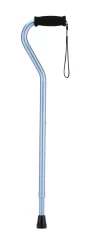 Nova Cane With Offset Handle - Blue