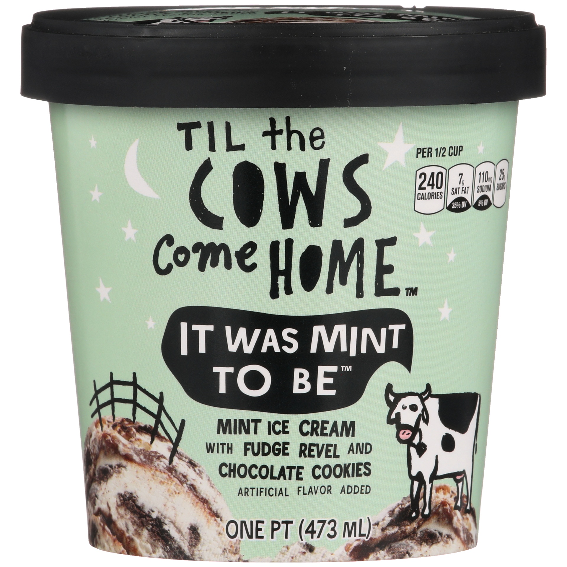 slide 1 of 6, Til the Cows Come Home Ice Cream - It Was Mint To Be, 1 pint