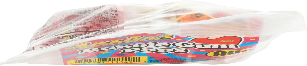 slide 8 of 14, Janie's Candies Bubble Gum Pops 2.5 oz, 2.5 oz