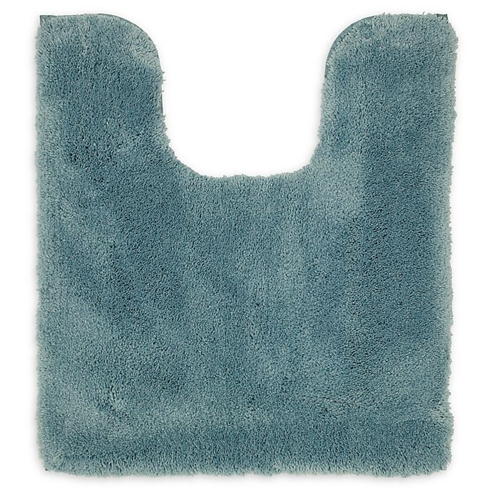 slide 1 of 1, Wamsutta Ultra Soft Contour Bath Rug - Aqua, 1 ct