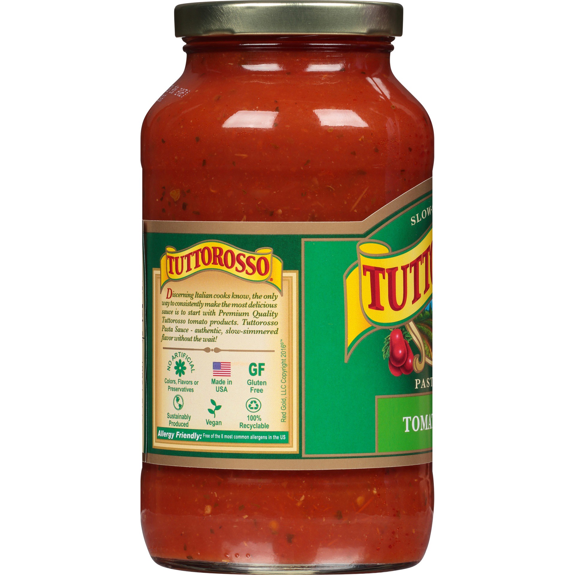 slide 5 of 7, Tuttorosso Tomato & Basil Pasta Sauce 24 oz, 24 oz