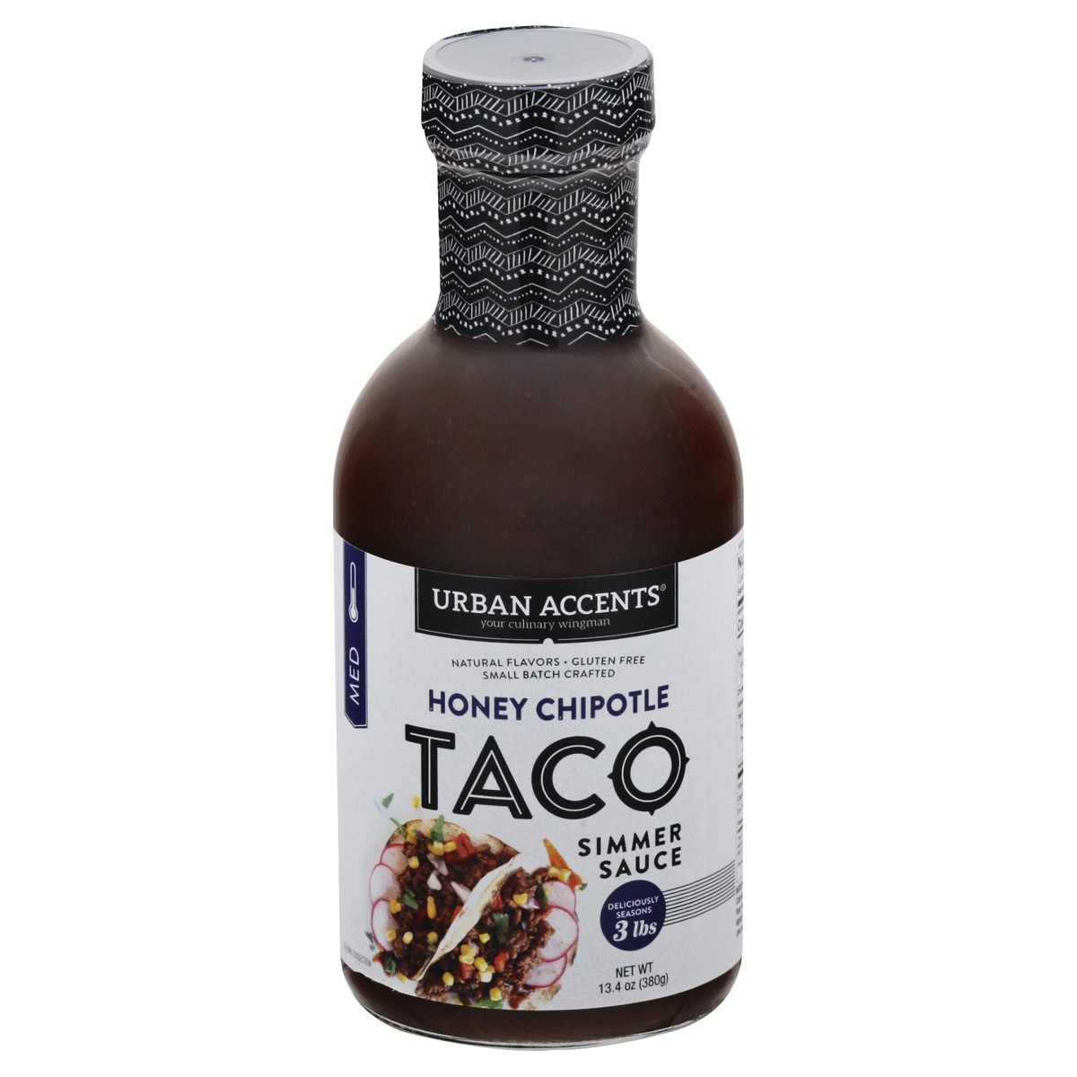 slide 6 of 10, Urban Accents Taco Simmer Sauce 13.4 oz, 13.4 oz